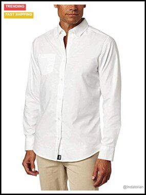 Men's Long Sleeve Oxford Button Down Shirt